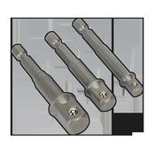 Power Tool Socket Adaptor Set 3pc image