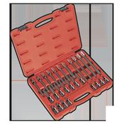 Spline Socket Bit Set 1/2"Sq Drive 26pc image