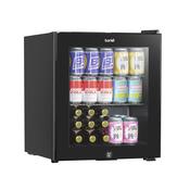 Mini Tabletop Beer &amp;amp; Drinks Fridge 50L Capacity - Black