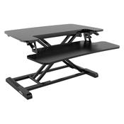71cm Adjustable-Height Standing Desk Riser 15kg Capacity
