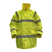Hi-Vis Yellow Jacket with Quilted Lining - Large image