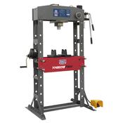 Air/Hydraulic Floor Type Press with Foot Pedal 50 Tonne image