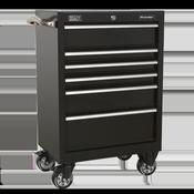 Heavy-Duty Rollcab 6 Drawer 675mm - Black image