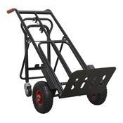Heavy-Duty 3-in-1 Sack Truck with PU Tyres 300kg Capacity image