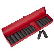 Metric/Imperial Deep Impact Socket Set 1/2"Sq Drive 16pc image
