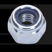 Zinc Plated Nylon Locknut M8, DIN 982 - Pack of 100 image