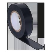 PVC Insulating Tape 19mm x 20m, Black - Pack of 10 image