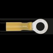 Heat Shrink Ring Terminal 8.4mm, Yellow - Pack of 25 image
