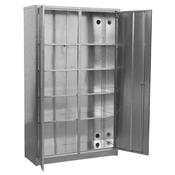 Extra-Wide Galvanized Steel Floor Cabinet with 4 Shelves image
