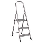 Step Ladder 3-Tread Aluminium - EN 131