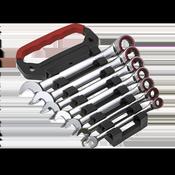 Platinum Combination Ratchet Spanner Set 7pc image