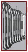 Spanner Set Combn Rev Ratchet 8pcs image