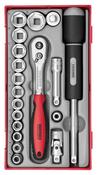 Socket Set 3/8 inch Drive 19 Pieces image