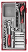 Socket Set 1/4 inch Drive 35 Pieces