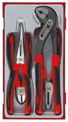 Plier Set TPR Grip 4 Pieces image