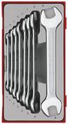 Spanner Set Double Open End 8 Pieces image