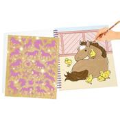Depesche Miss Melody Kids Colouring Book with Sequins