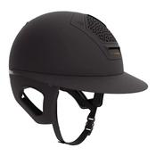 Freejump Voronoi Full Protection Wide Visor Riding Helmet - Black Matt - Small image