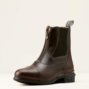 Ariat Men's Devon Zip Shock Shield Leather Paddock Boots - Waxed Chocolate - UK  8.5 EU 42.5 image