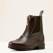 Ariat Women's Devon Zip Paddock Boots - Waxed Chocolate - UK 7.5 EU 41.5 image