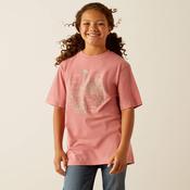 Ariat Girls Farm Scene SS T-Shirt - Large image