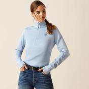 Ariat Wms Team EQ 1/2 Zip Pullover - Skyway / Large image