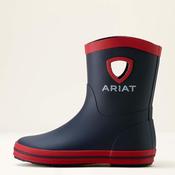 Ariat Kids' Youth Kelmarsh Waterproof Rubber Wellington Boots - Team Navy - Blue / 35.5 image