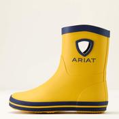 Ariat Kids' Youth Kelmarsh Waterproof Rubber Wellington Boots - Yellow - Yellow / 36.5 image