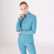 Aubrion Women's React Non-Stop Riding Mid Layer - Haze Blue - Haze / Medium