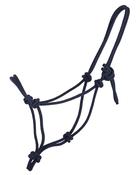 QHP Rope Control Headcollar - Cob / Navy image