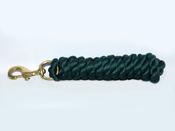 Turfmasters Lead Rope With Solid Brass Clip - Green image