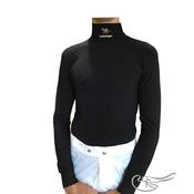 Ornella Prosperi Long-Sleeve Lycra Shirt - LARGE / Black image
