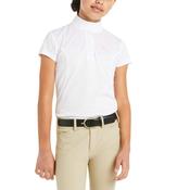 Youth Aptos Short Sleeve Show Shirt White - MEDIUM image