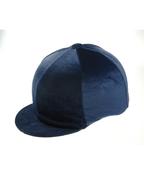 Velvet Hat Silk Cover - Navy - Medium / Navy