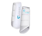 Shires ARMA Breathable Neoprene Brushing Boots - White - Full image