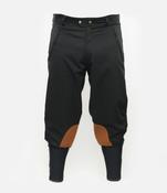 Turfmasters Exercise Jockey Breech Black/Brown - XS image