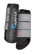 Shires ARMA Air Motion Shock Absorbing Brushing Boots - Grey / Cob image