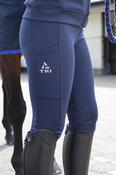 TRI Equestrian Adult Leggings - Navy - Small image