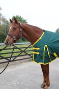 Turfmasters Vortex Heavyweight Standard Neck Turnout Rug - 350g - Green - 7ft image