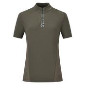 HV Polo Women's Nellie Short-Sleeve Top - Pine - Deep Green / XS image