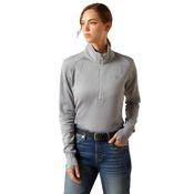 Ariat Women's Team EQ 1/2 Zip Pullover Alloy Heather - XXL image
