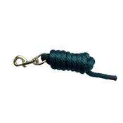 Turfmasters Heavy-Duty Woven Nylon Horse Lead Rope - Black - Green image