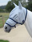 Bucas Buzz-Off Fly Mask with Extended Nose Blue - XXXS image
