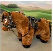 Crafty Ponies Toy Pony PU English Tack Set - Brown