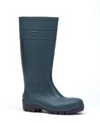 Rouchette Dieppe Steel Toe Wellies - Green - EU 45 image