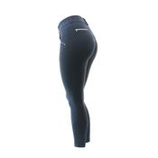 Tesoro Ricco Girls Full Seat Breeches - Navy / 11-12 Years image