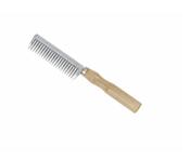 Ezi-Groom Aluminium Mane Comb with Wooden Handle