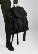Aztec Diamond Equestrian Helmet Holder Groom Backpack - Black image