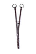 Helsinki Running Martingale Brown/Silver - Cob