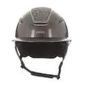 Evoke Callisto Wide Peak Riding Helmet - Metallic Graphite Crystal - S-53-55cm image
